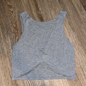 Gray tank top
